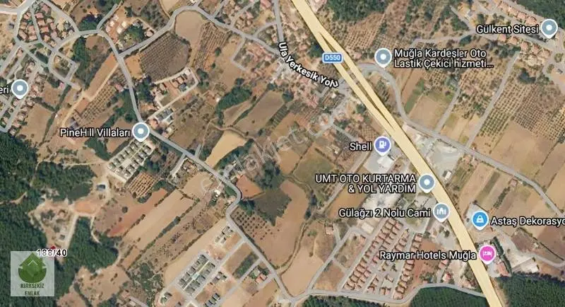Muğla Menteşe Gülağzı Mahallesinde Satılık Villa Arsası.... - Görsel 3