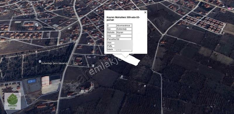 Afyonkarahisar Sultandağı Kayran'da Satılık Yatırımlık Arsa... - Görsel 8