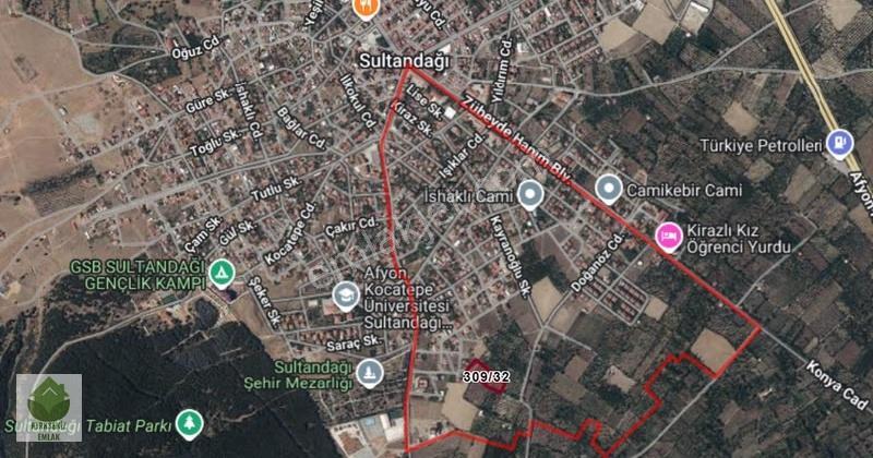Afyonkarahisar Sultandağı Kayran'da Satılık Yatırımlık Arsa... - Görsel 5