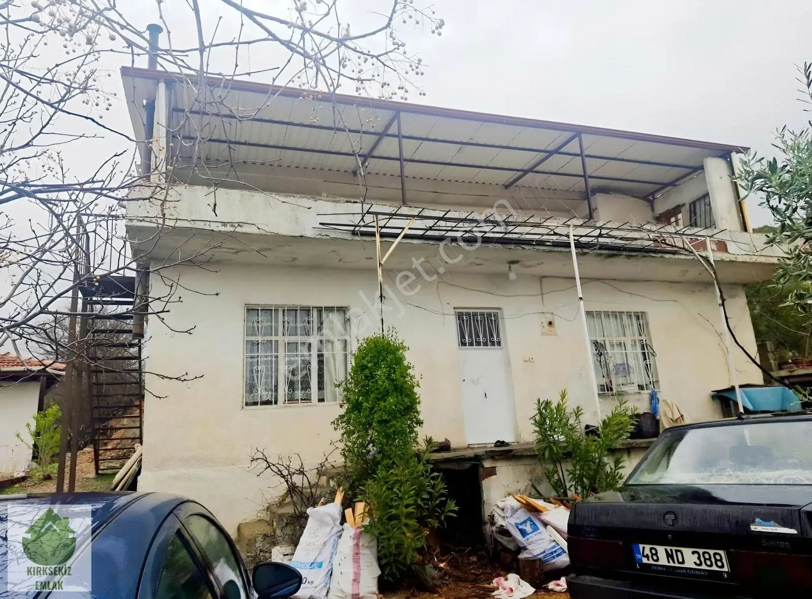 Muğla Karşıyakada Satılık Çatı Katlı 3+2 Müstakil Ev... - Görsel 3