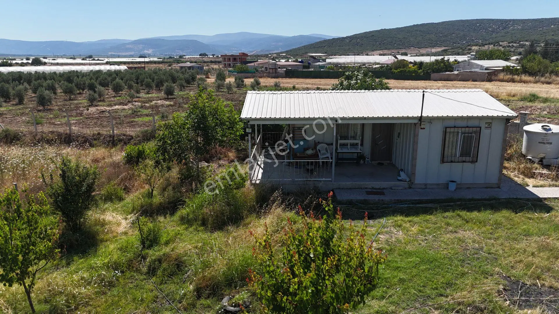 İzmir Menderes Çilemede 1+1 Evi 900 M2 Arsa İçinde Elektrik Su - Görsel 2
