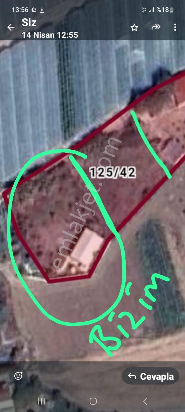 İzmir Menderes Çilemede 1+1 Evi 900 M2 Arsa İçinde Elektrik Su - Görsel 35