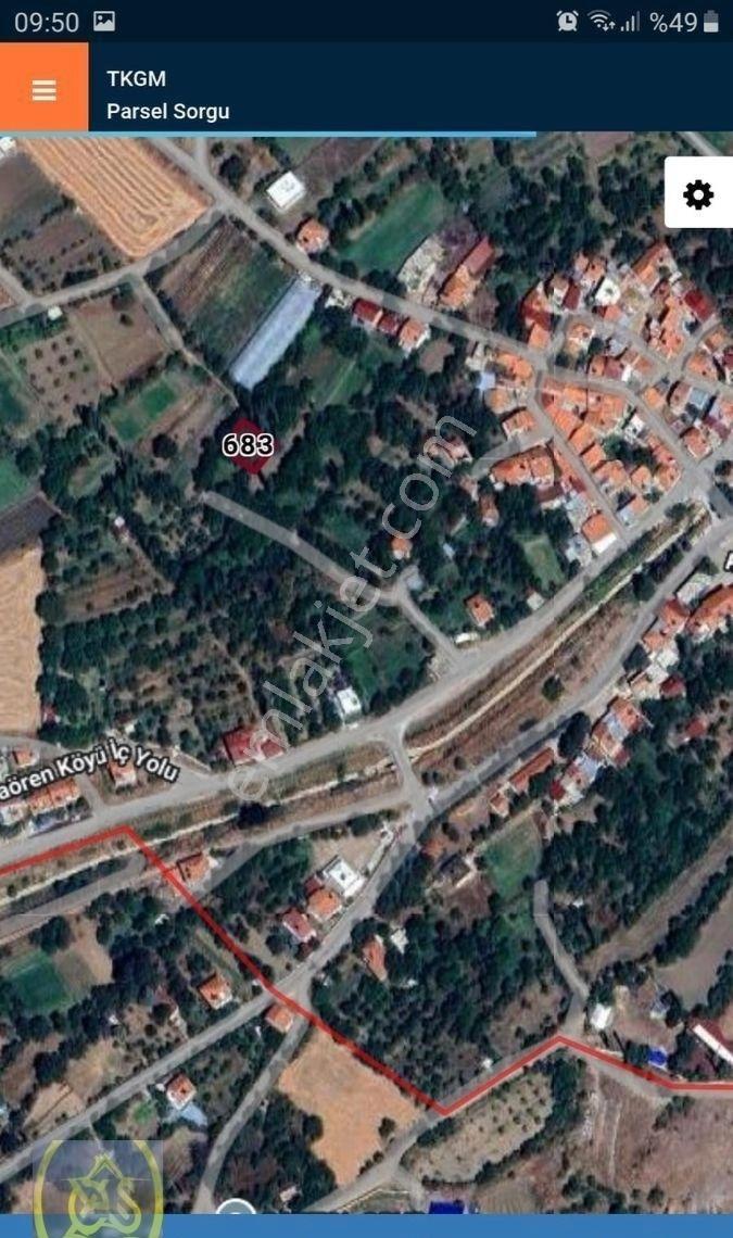 Sandıklı İlçesi Karacaören De Satılık Köy İçi Meyve Bahçesii