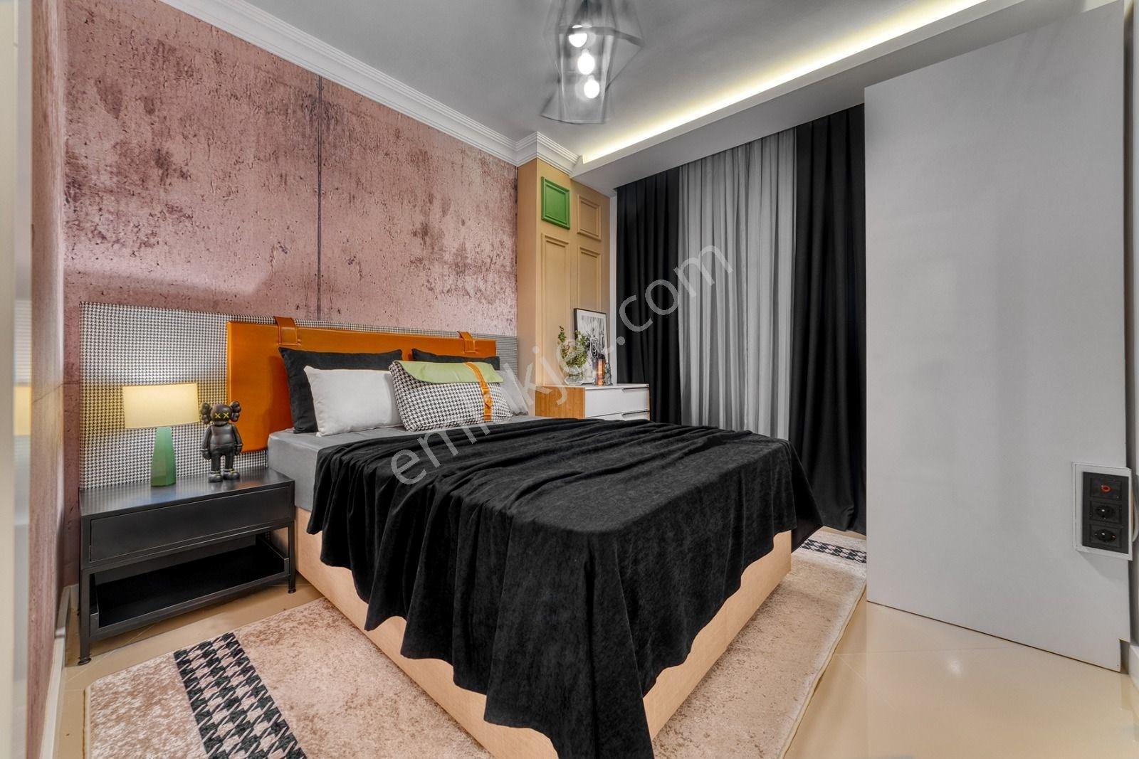 Alanya Oba 2+1 Lüks Daire Denize 250m Full Mobilyalı Ve Yatırım Fırsatı! - Görsel 5