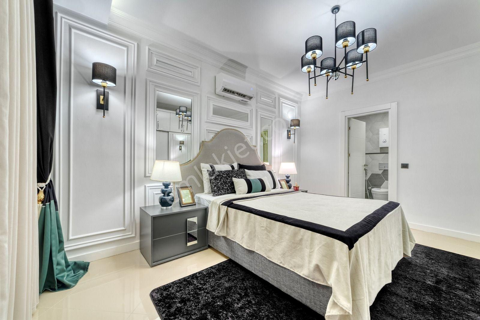 Alanya Oba 2+1 Lüks Daire Denize 250m Full Mobilyalı Ve Yatırım Fırsatı! - Görsel 14