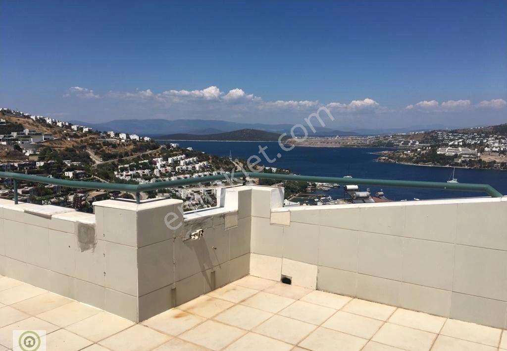 Bodrum Gündoğan Havuzlu Güvenlikli Sitede Sezonluk Dubleks Villa - Görsel 19