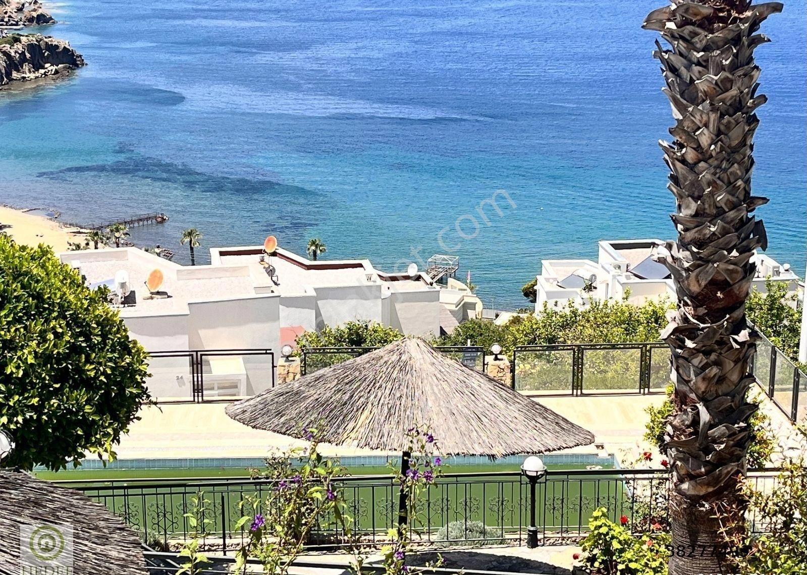 Bodrum Gerişte Sezonluk Havuzlu Site İçinde, Manzaralı, Bahçeli, Plaja Yakın , Dubleks Villa