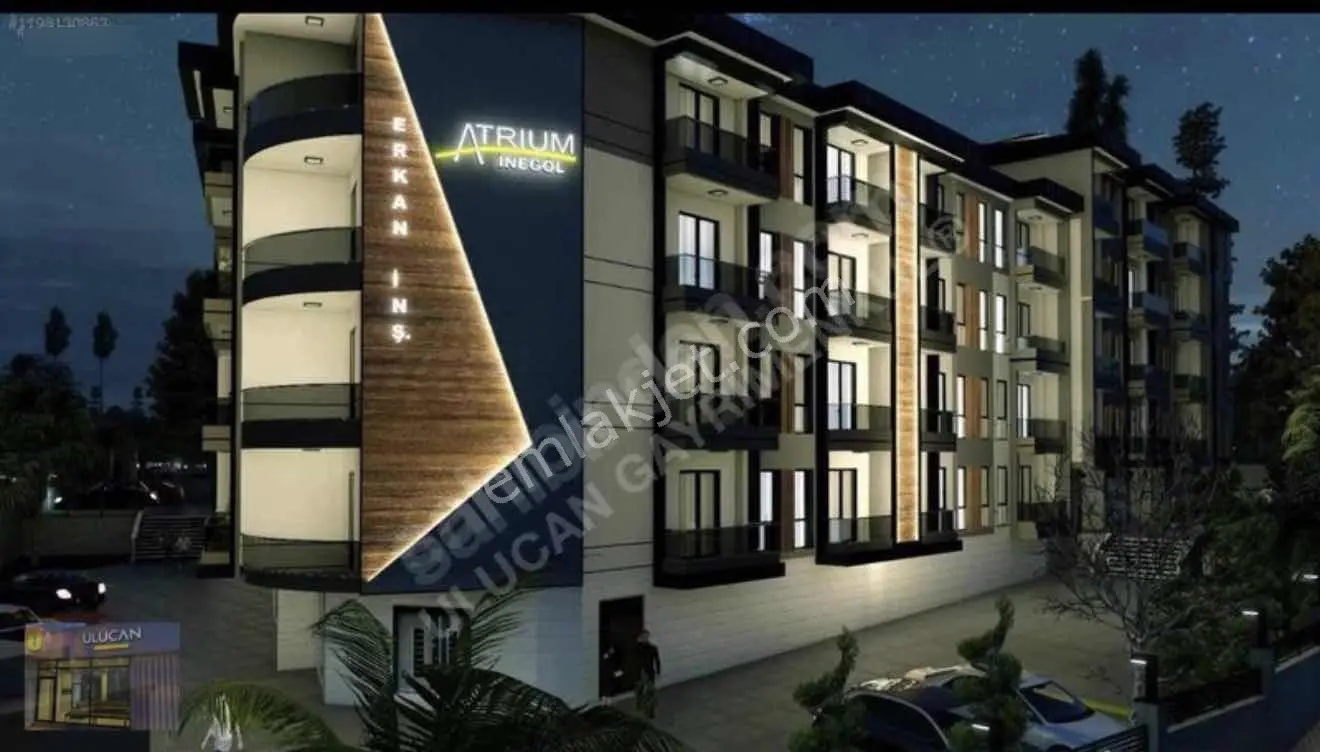 Ulucan'dan İnegöl Artriumda Havuzlu Satılık 1+1 Sıfır Daire