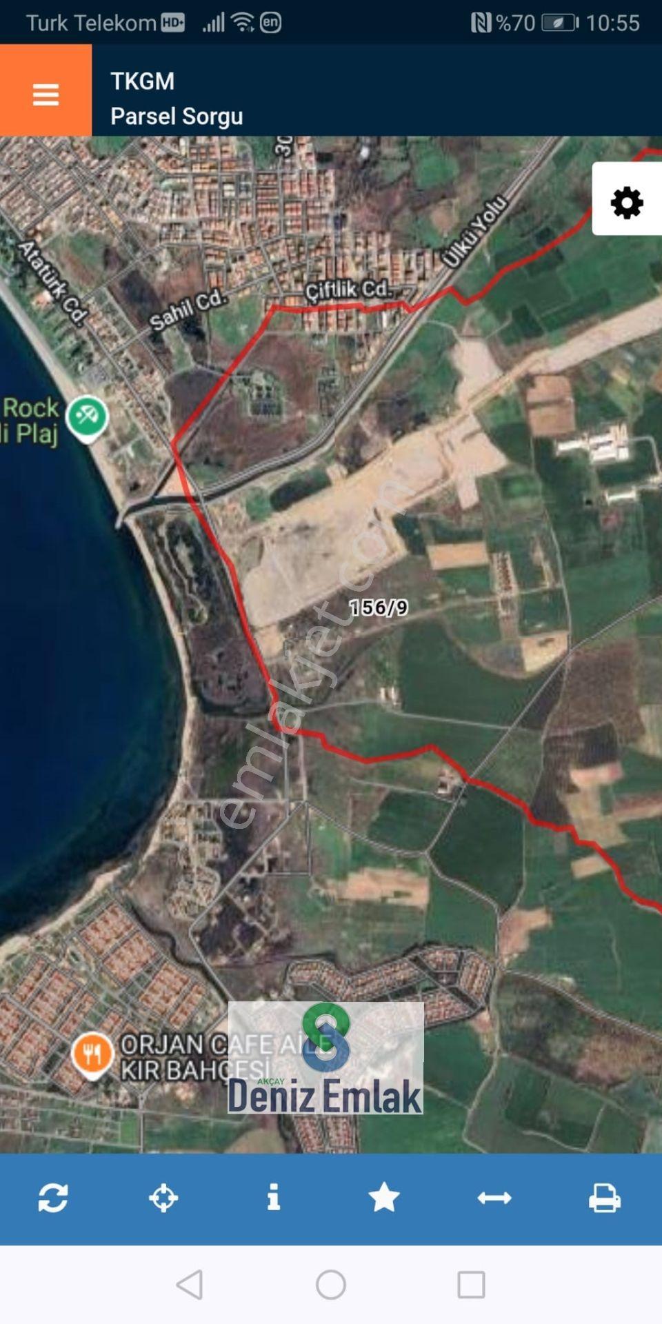 ♾️ Denizden Edremit Çıkrıkçı Da ♾️ 328 M2 Denize 800 M Satılık Arsa - Görsel 3
