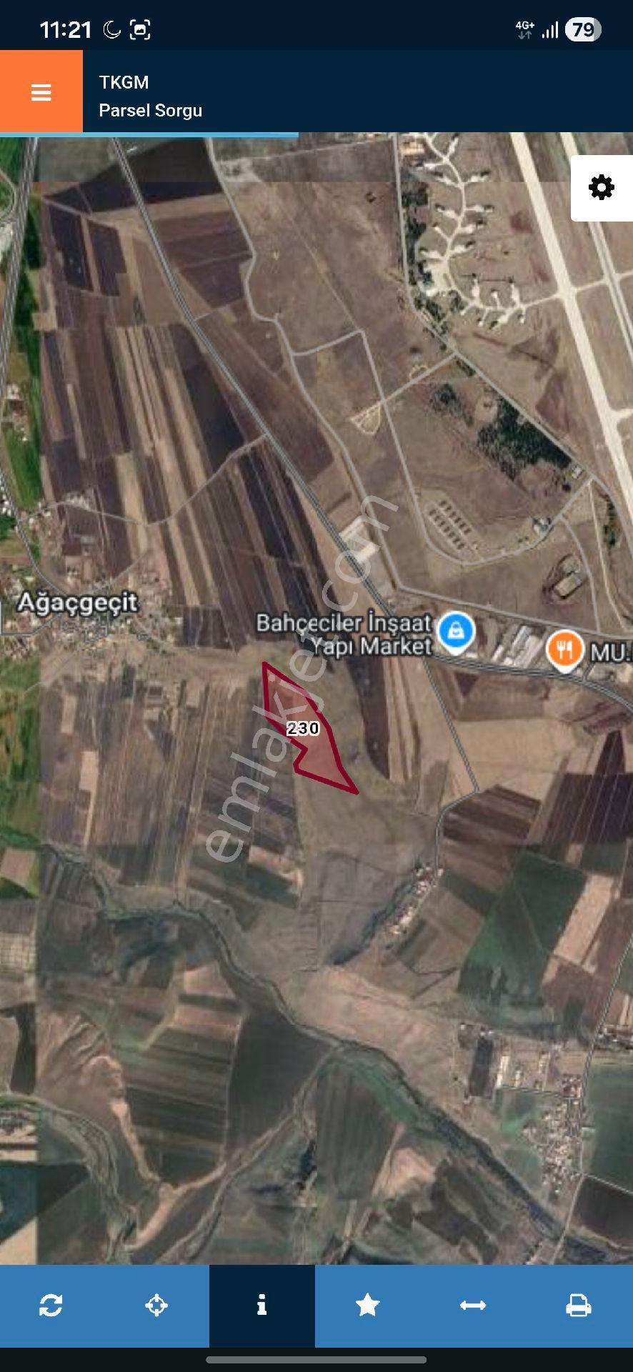 🎖acill Satılık, Havalimanı Karşısı Yatırımlık 1025 M2 Arsa - Görsel 2