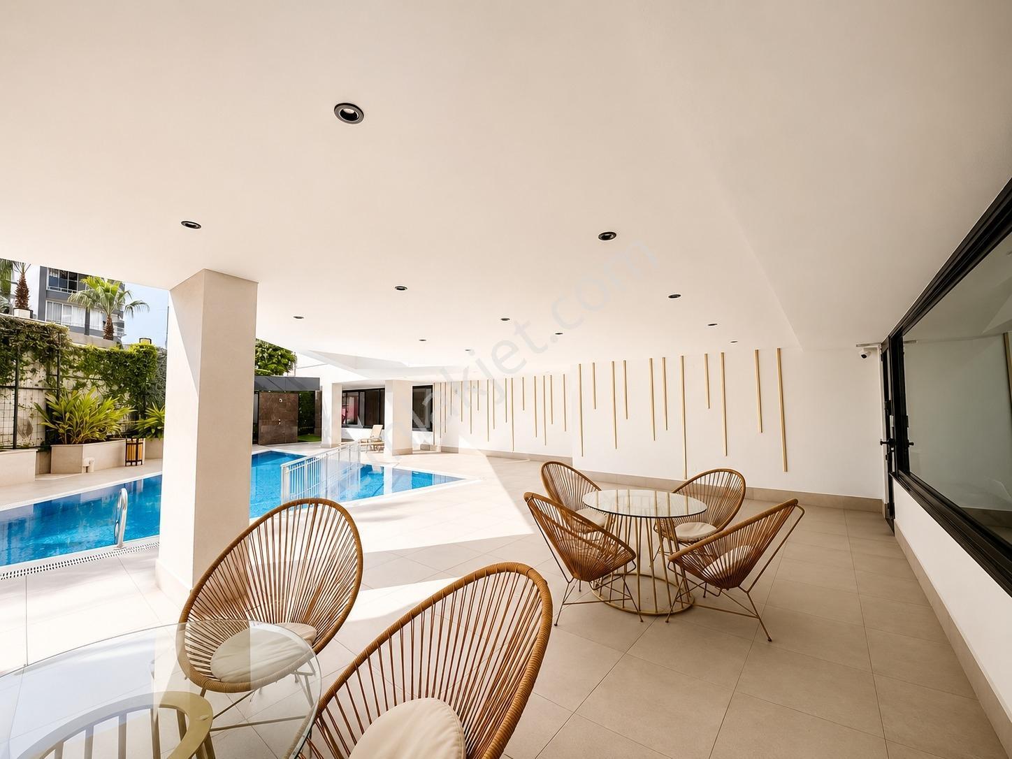 Alanya Oba 2+1 105m2 Lüks Eşyalı Full Aktivite Deniz 350m Kuponn - Görsel 28