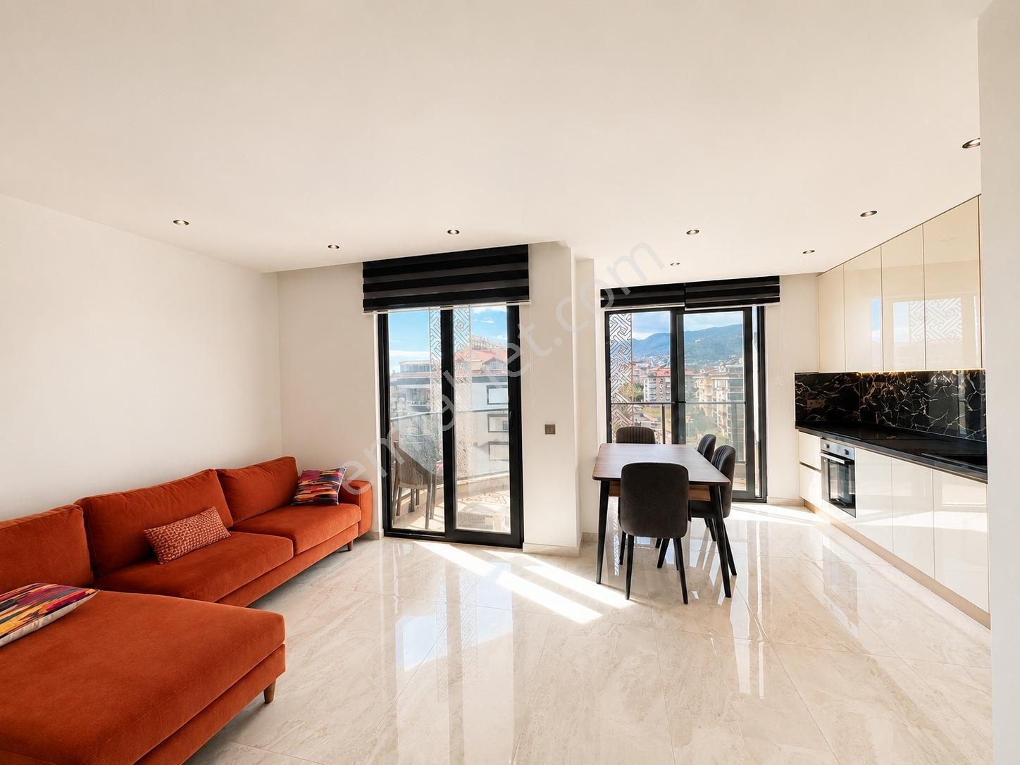 Alanya Oba 2+1 105m2 Lüks Eşyalı Full Aktivite Deniz 350m Kuponn - Görsel 24