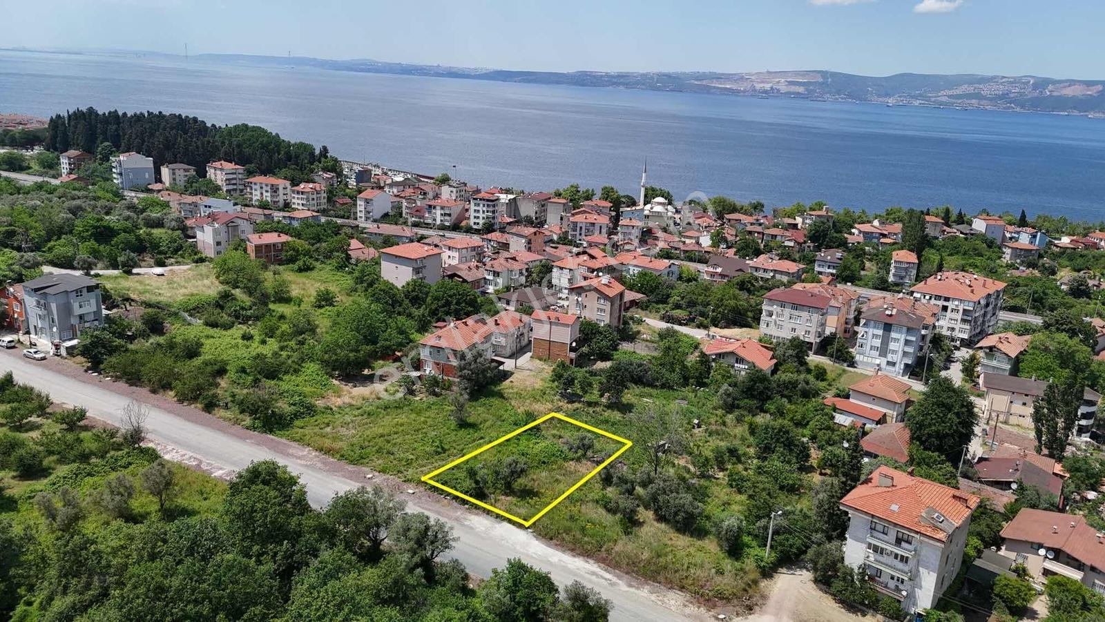 Rota'dan Karamürsel Ereğlide 4 Kat İmarlı Manzaralı Arsa! - Görsel 12