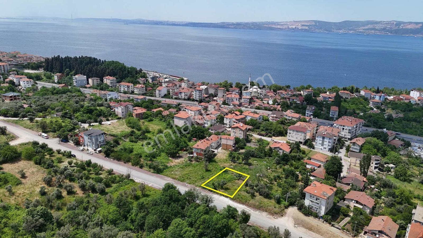 Rota'dan Karamürsel Ereğlide 4 Kat İmarlı Manzaralı Arsa! - Görsel 18