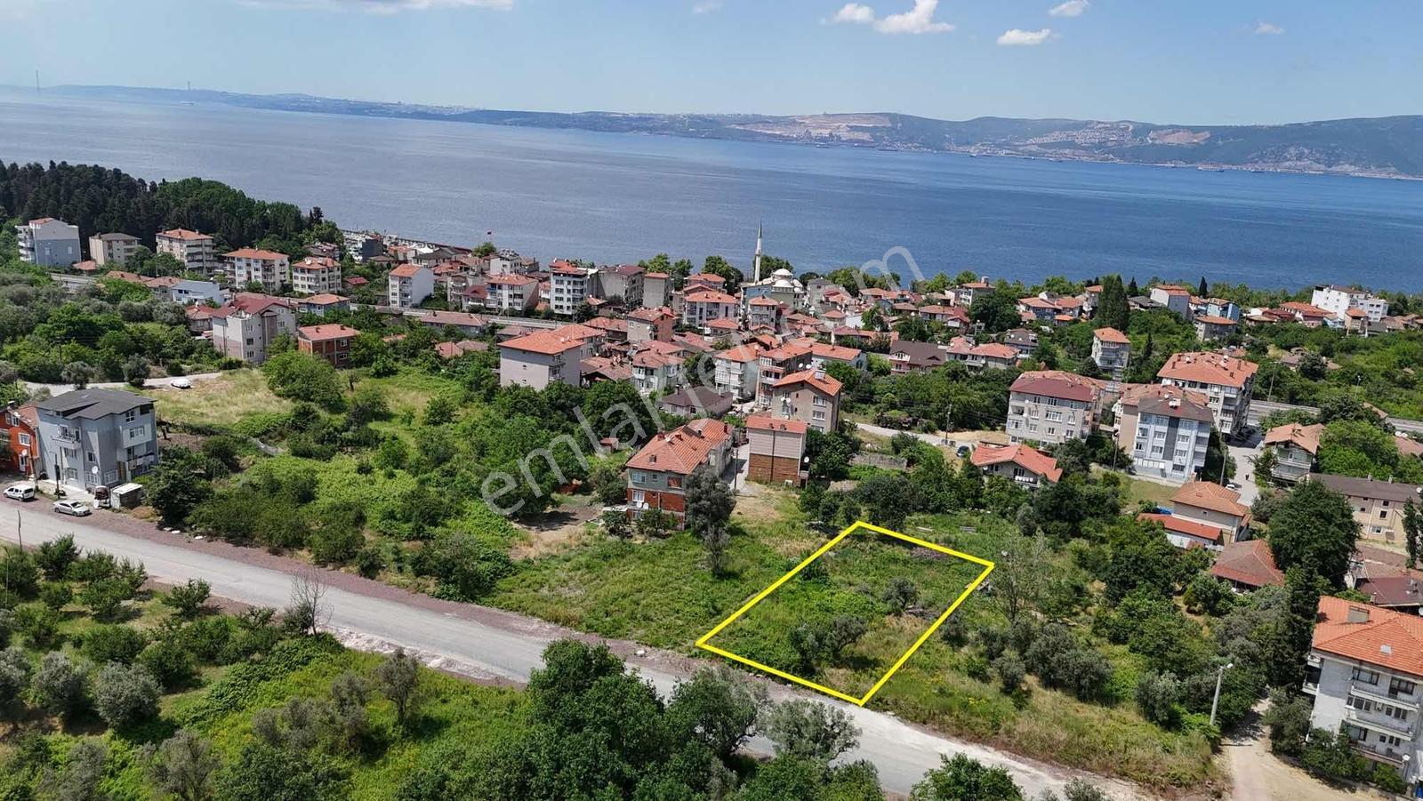 Rota'dan Karamürsel Ereğlide 4 Kat İmarlı Manzaralı Arsa! - Görsel 23
