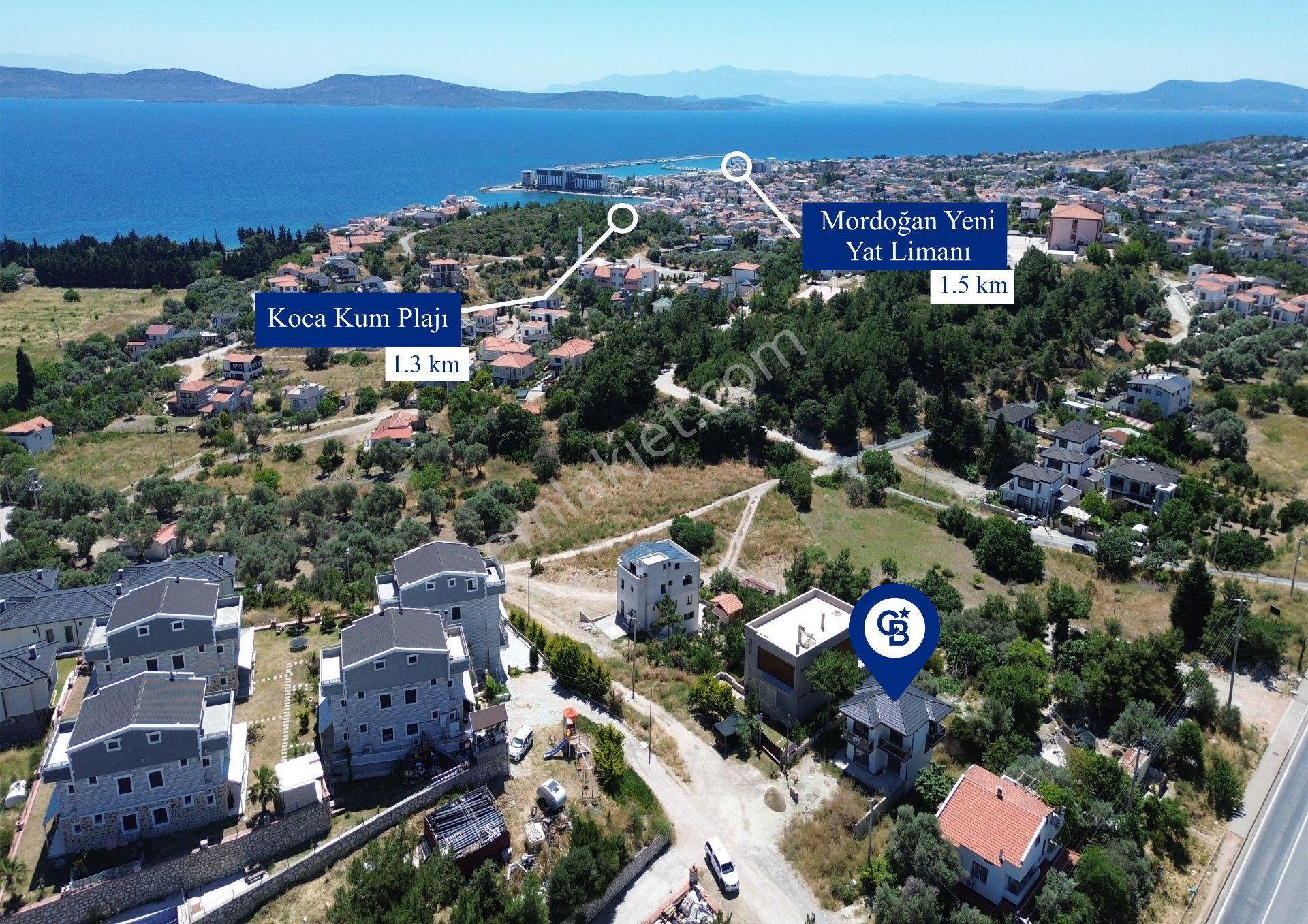 Karaburun Mordoğan'da 3+1 Satılık Müstakil Villa - Görsel 8