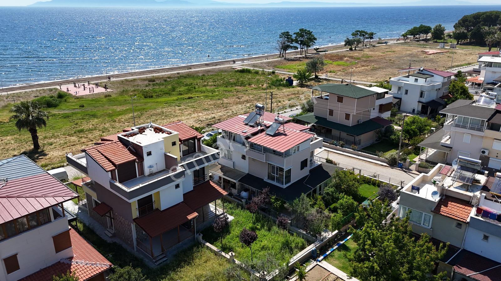 İzmir Dikili Kabakum Ful Deniz Manzaralı Satılık Sıfır 5+1 Villa