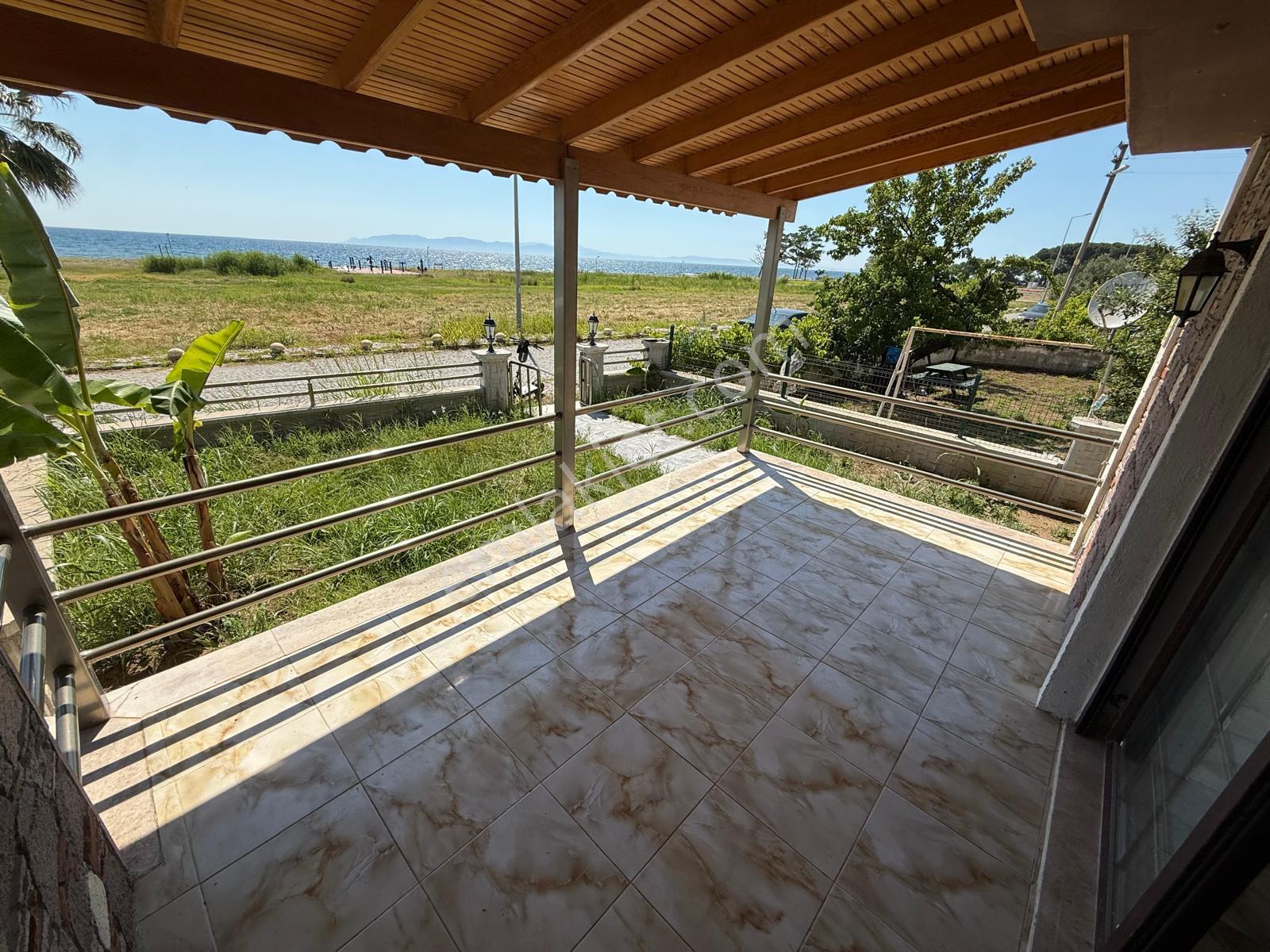 İzmir Dikili Kabakum Ful Deniz Manzaralı Satılık Sıfır 5+1 Villa - Görsel 23