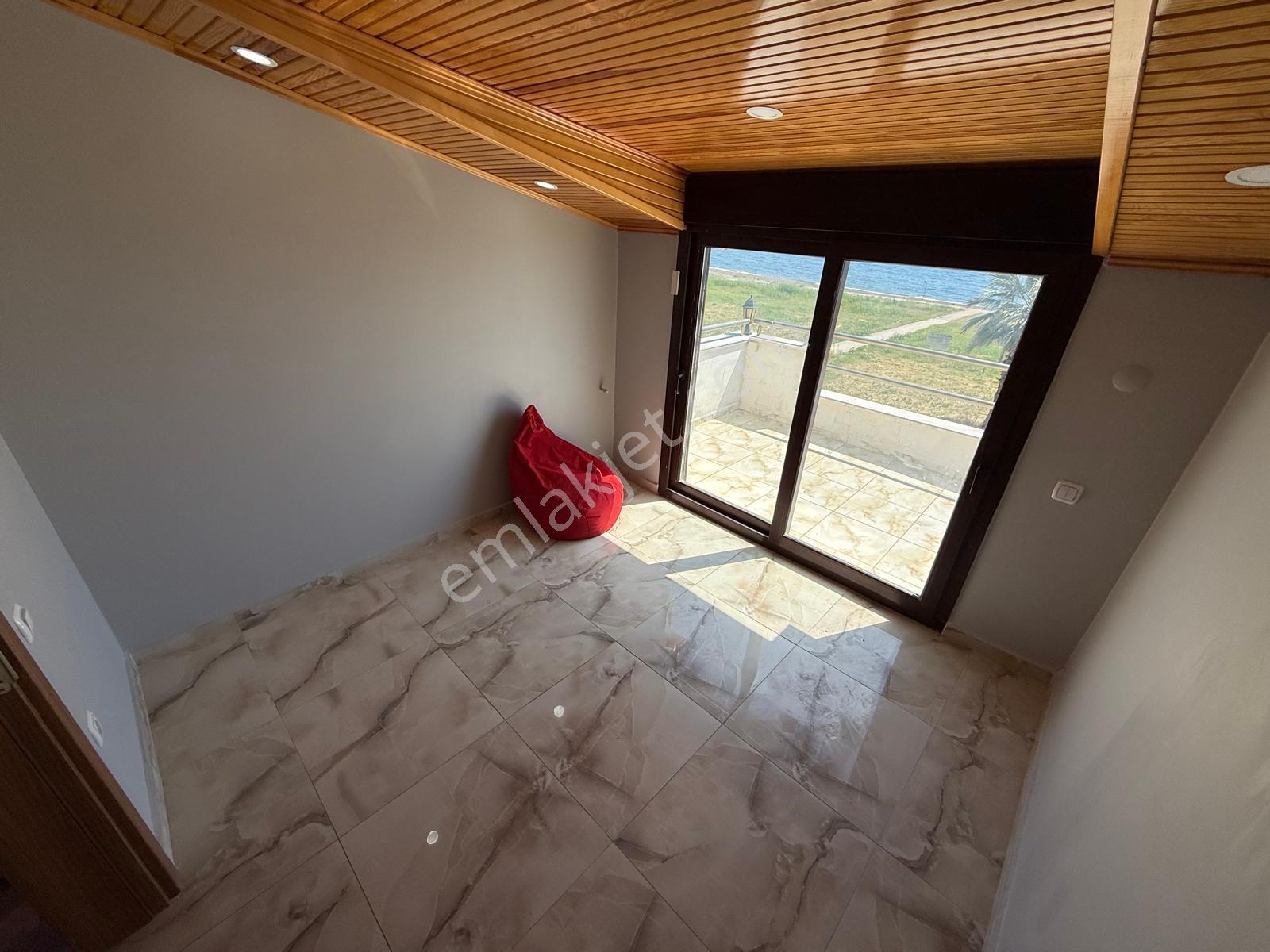 İzmir Dikili Kabakum Ful Deniz Manzaralı Satılık Sıfır 5+1 Villa - Görsel 9