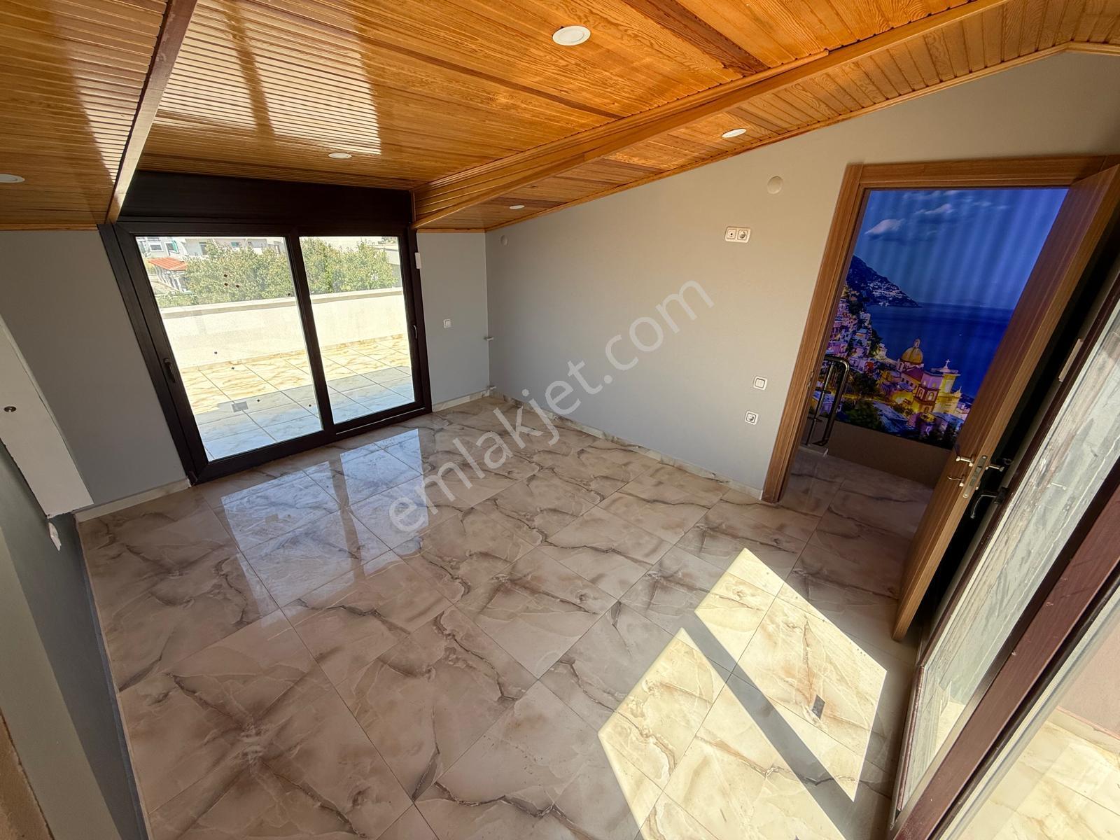 İzmir Dikili Kabakum Ful Deniz Manzaralı Satılık Sıfır 5+1 Villa - Görsel 8