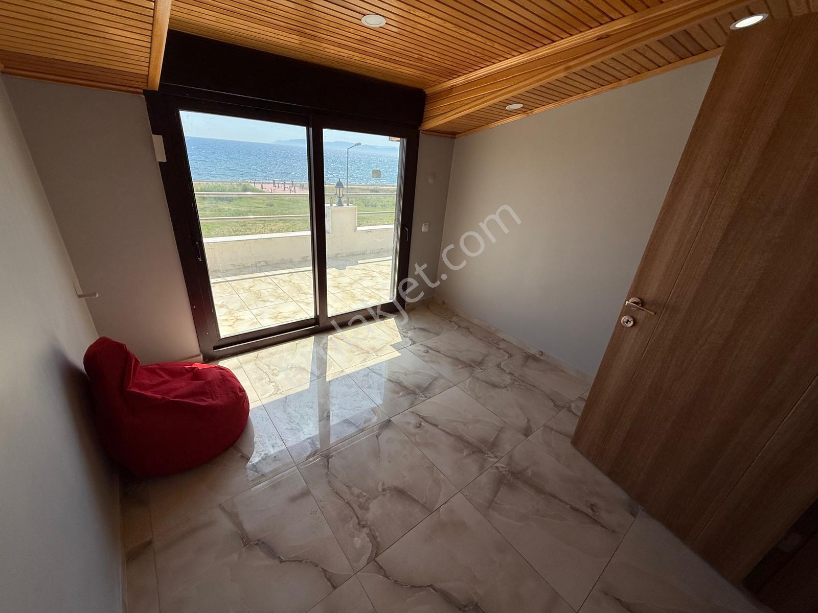 İzmir Dikili Kabakum Ful Deniz Manzaralı Satılık Sıfır 5+1 Villa - Görsel 10