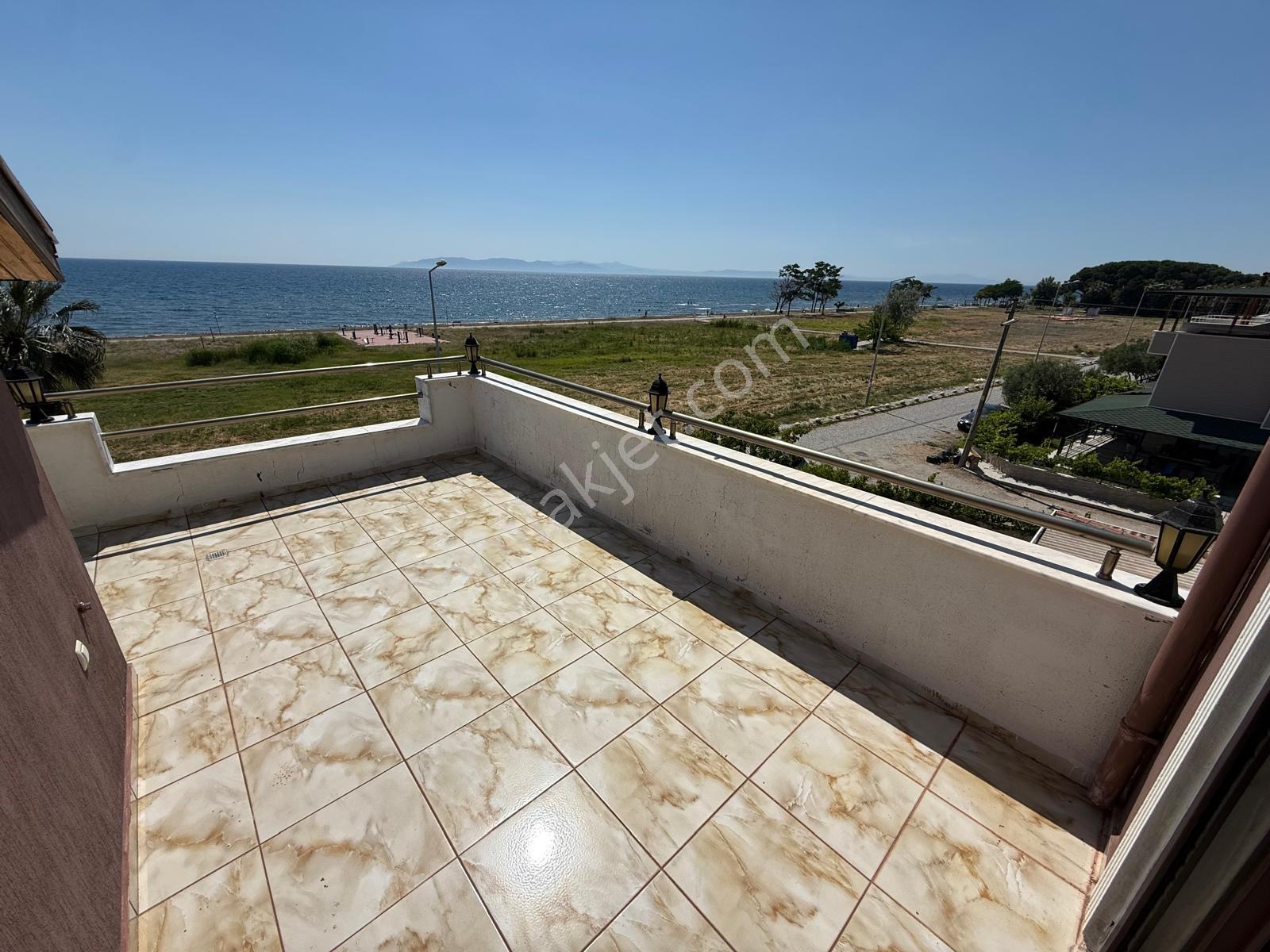İzmir Dikili Kabakum Ful Deniz Manzaralı Satılık Sıfır 5+1 Villa - Görsel 11