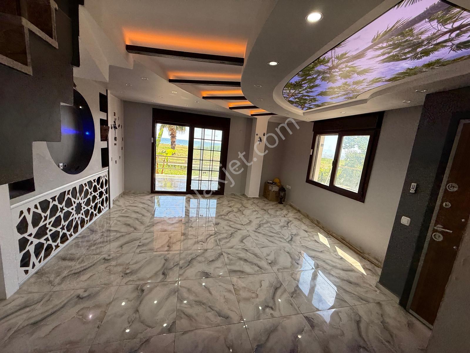 İzmir Dikili Kabakum Ful Deniz Manzaralı Satılık Sıfır 5+1 Villa - Görsel 2