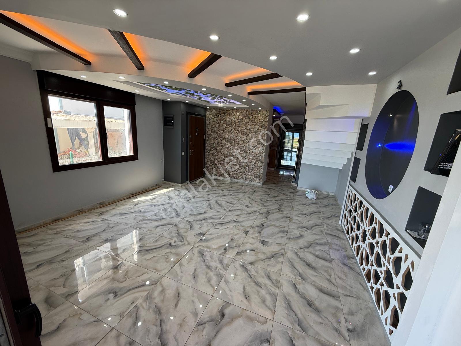 İzmir Dikili Kabakum Ful Deniz Manzaralı Satılık Sıfır 5+1 Villa - Görsel 21