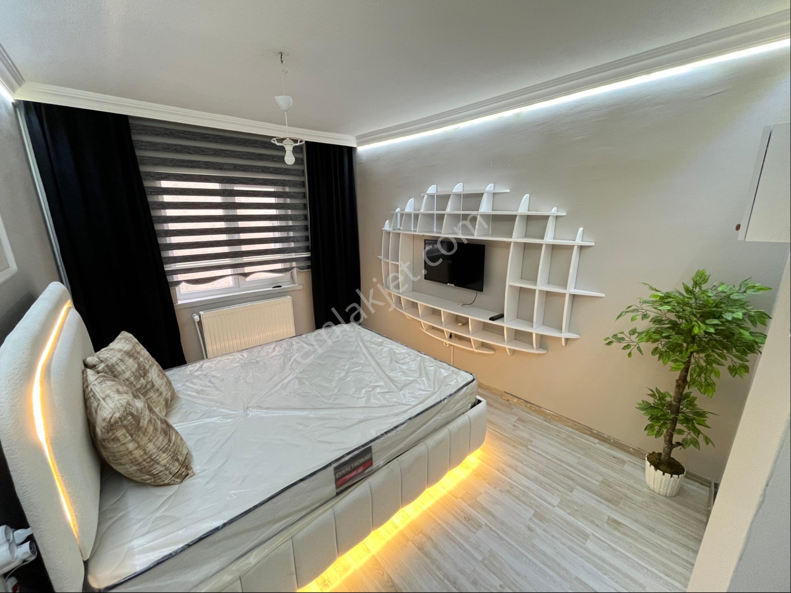 Tekin Emlaktan Aşağı Eğlence Şehir Hastanesi Yakını Full Yapılı Sıfır Eşya 2+1 Eşyalı Kiralık !!!! - Görsel 16