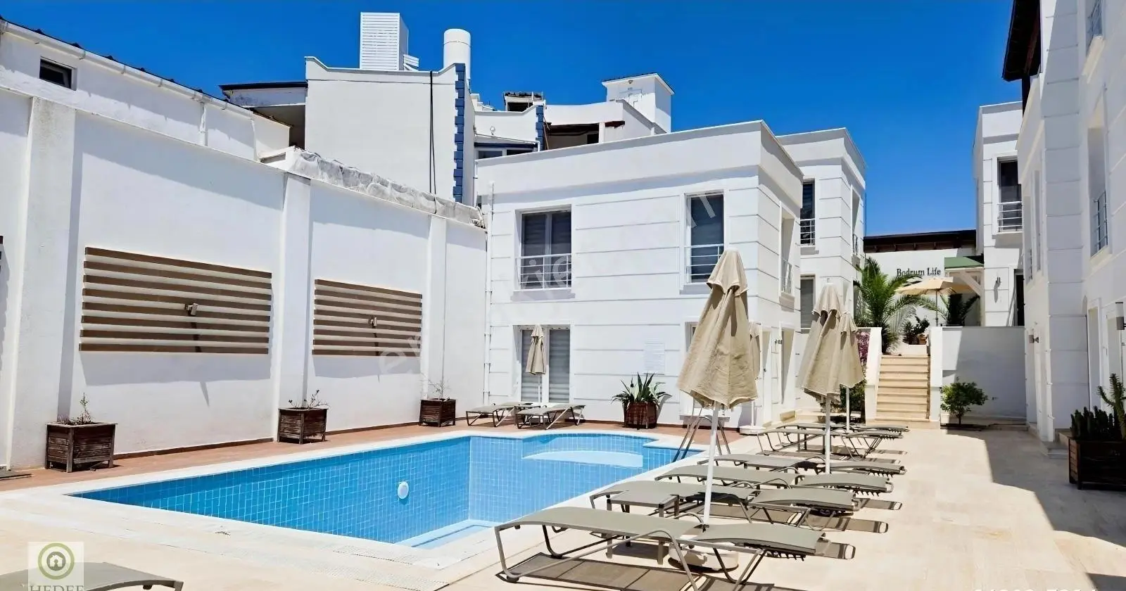 Bodrum Eskiçeşme'de Havuzlu Sitede Full Eşyalı Satılık 2+1 Daire - Görsel 4
