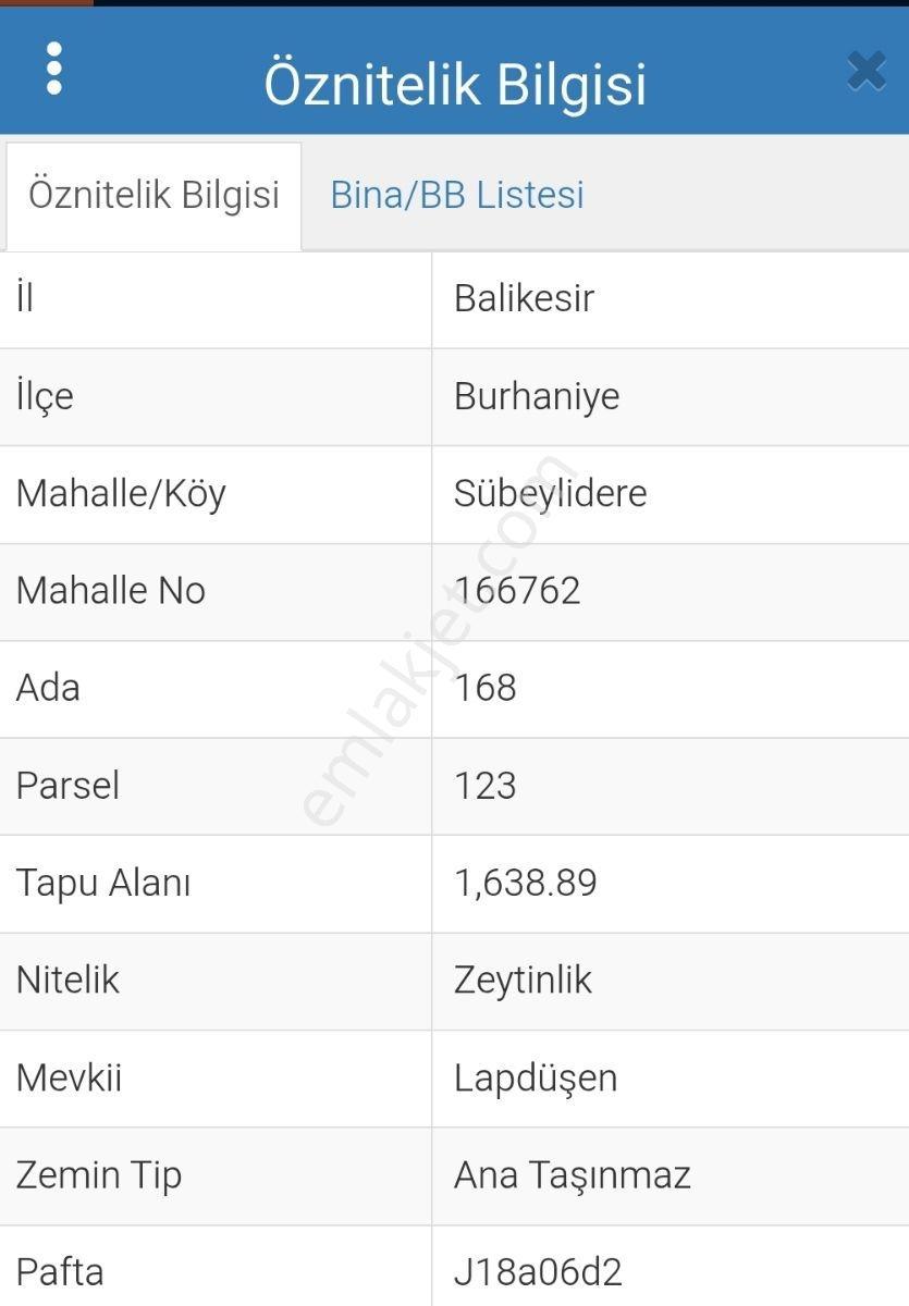 Burhaniye Sübeylidere'de Satılık 1.000.000 Tl Zeytinlik - Görsel 4