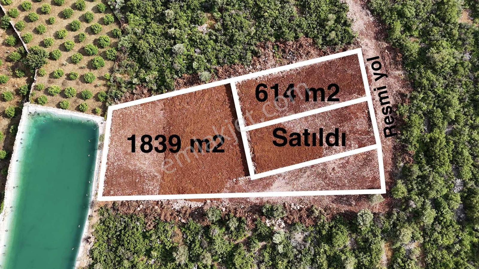 Batısandalda Deniz Ve Şehir Manzaralı Villa İmarlı Arsa - Görsel 4