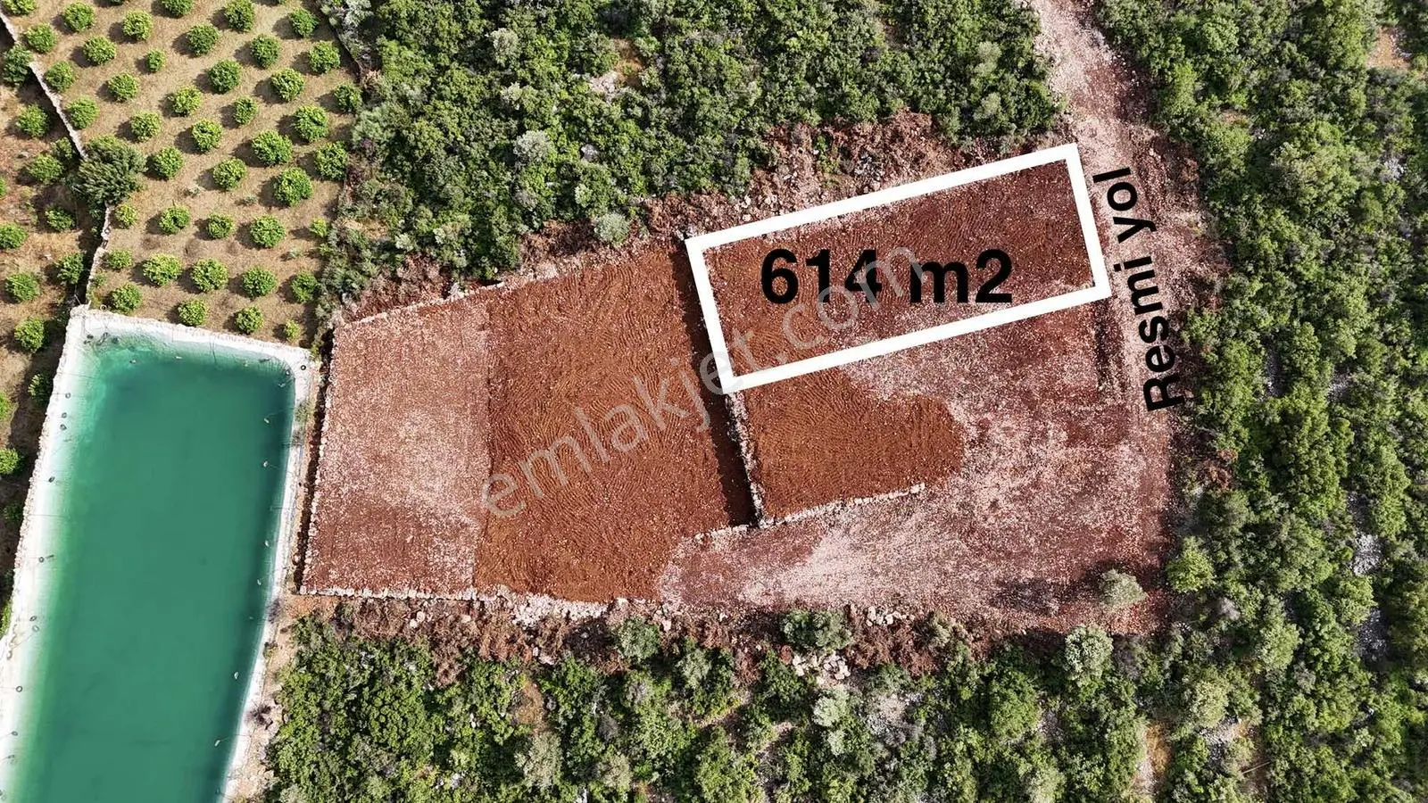 Batısandalda Deniz Ve Şehir Manzaralı Villa İmarlı Arsa - Görsel 3
