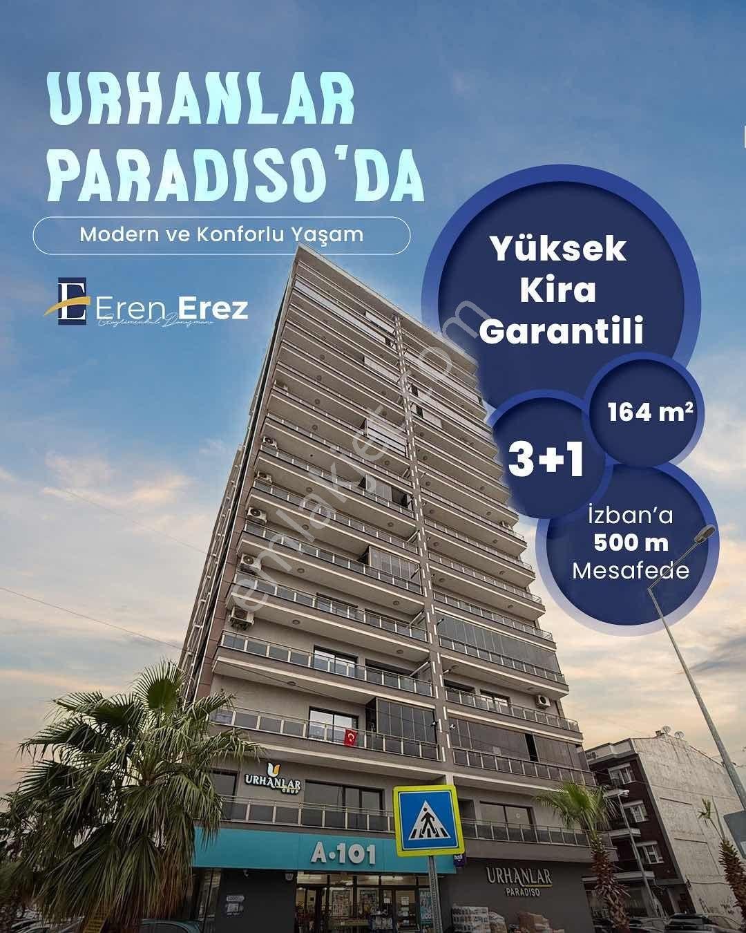 Urhanlar Paradiso İzbana 500m 3+1 164m2 Satılık Lüks Daire - Görsel 9