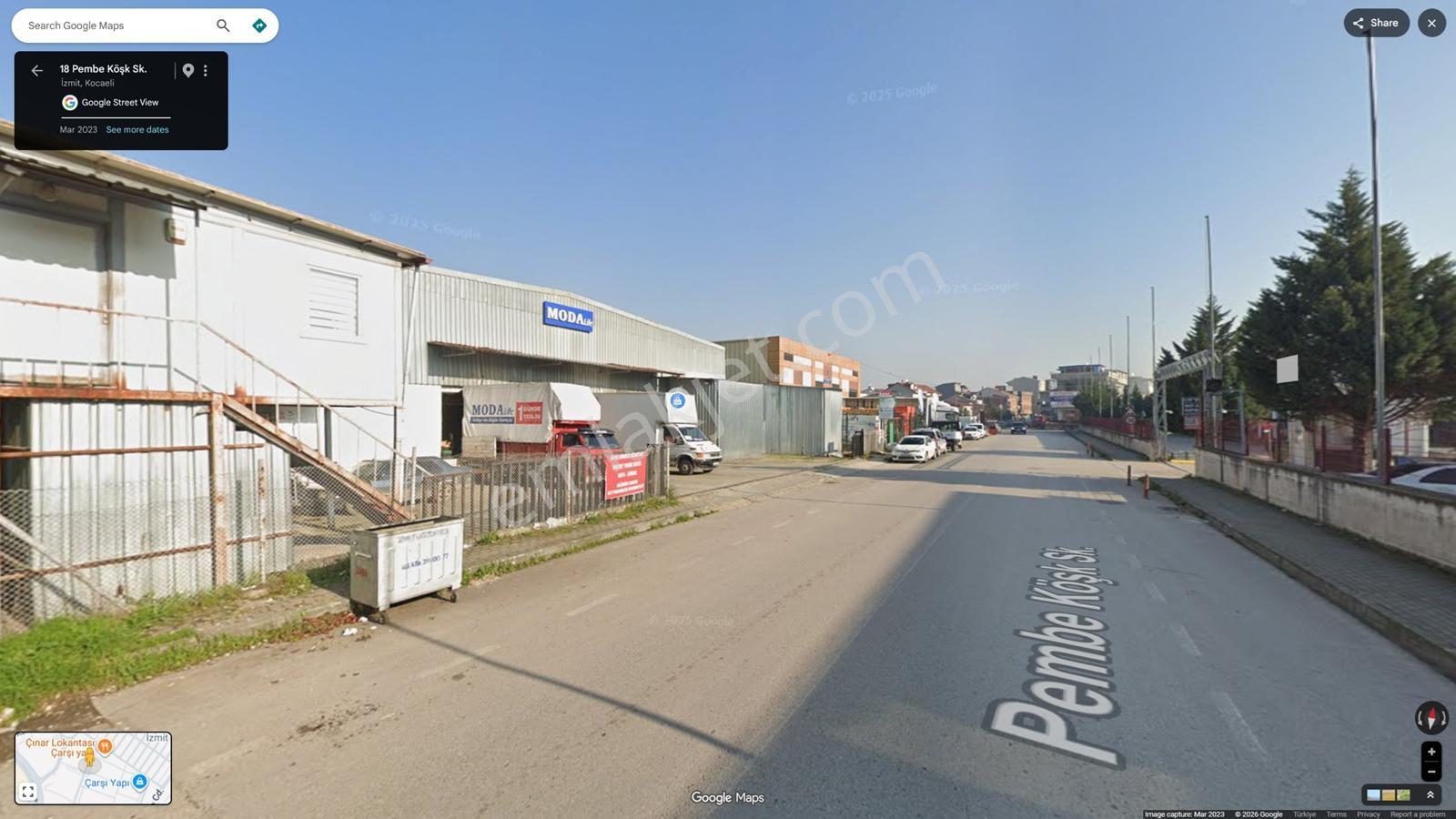 K0caeli İzmit Körfez Sanayi Mahallesi Kiralık İş Yeri Depo İmalat - Görsel 3