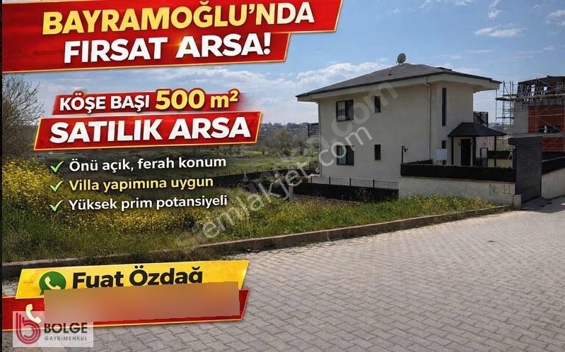 Bayramoğlu Merkezde 513m2 Satılık Villa Arsası