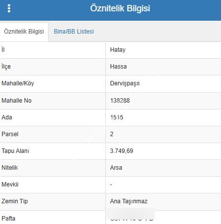 Hassa Derviş Paşa'da Satılık 3.750 M² Ticari + Konut İmarlı Arsa - Görsel 2