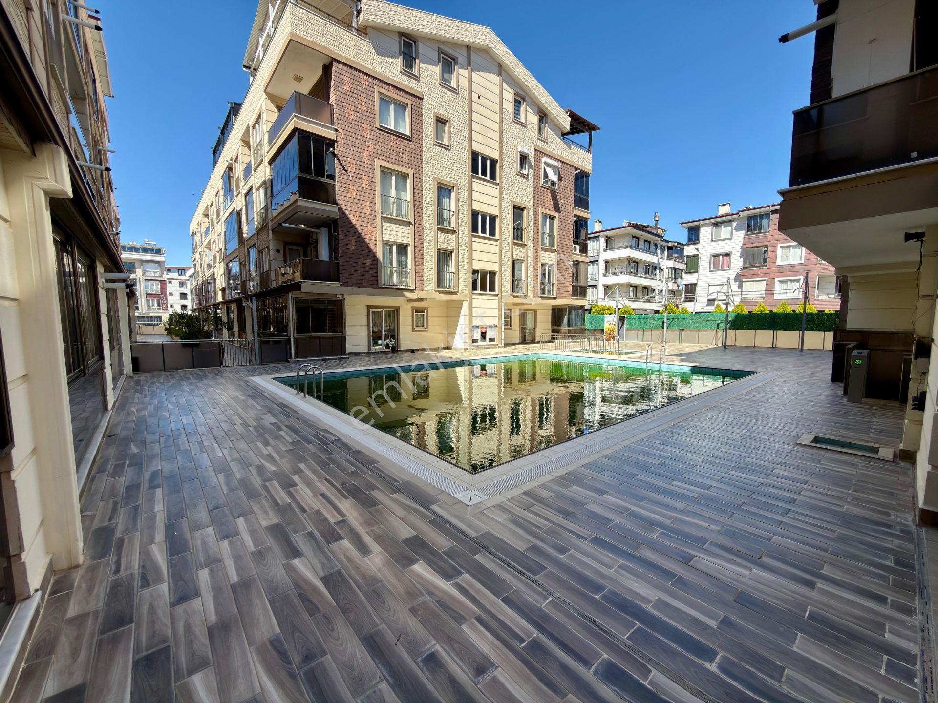 🏡 Referans'tan Tek Yetkili Havuz Manzaralı Doğalgazlı Yüksek Kredili 1+1 Daire - Görsel 28