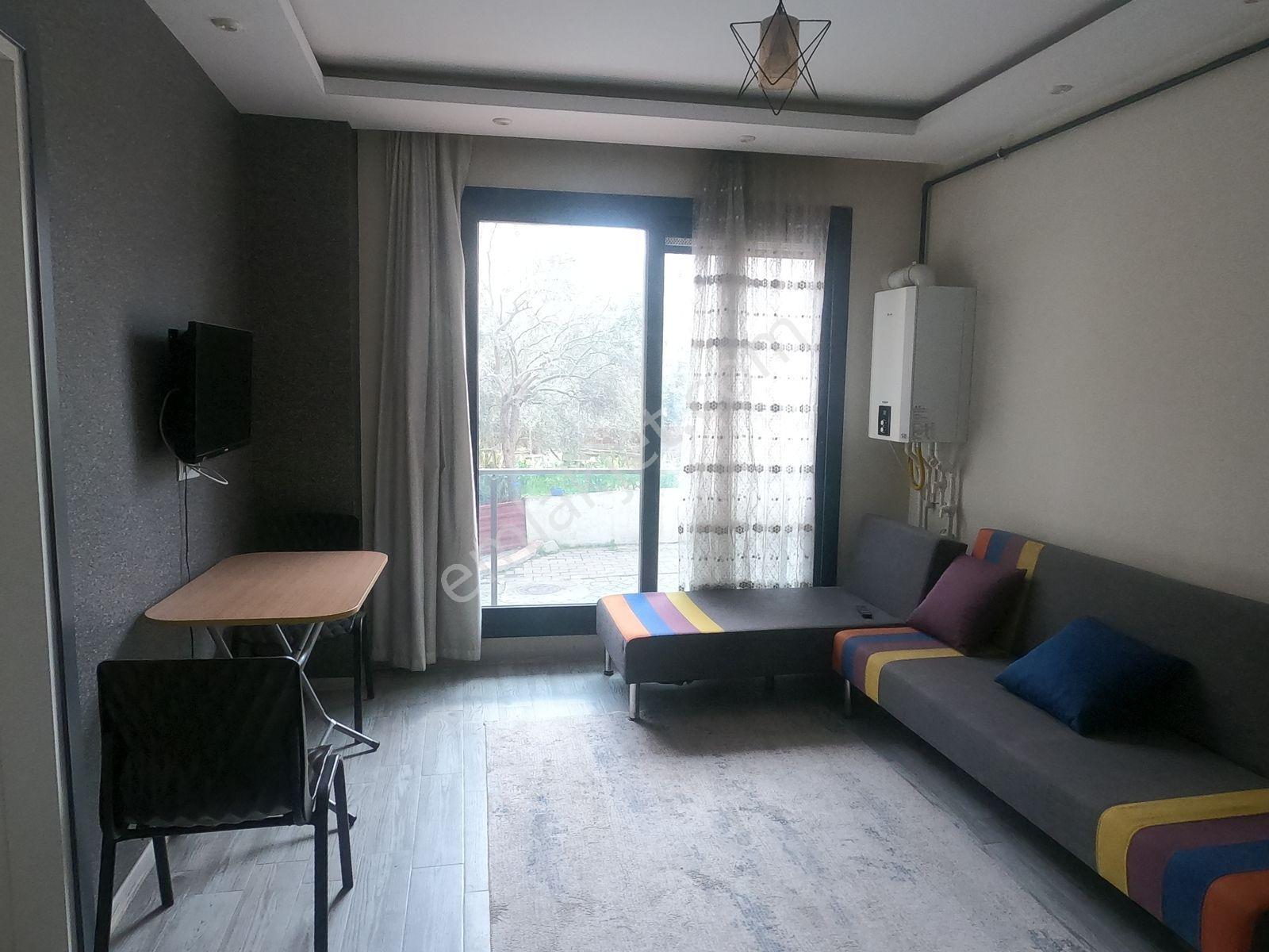 İncilipınar'da Eşyalı 1+1 Kiralık Apart Daire Yüksek Zemin - Görsel 9