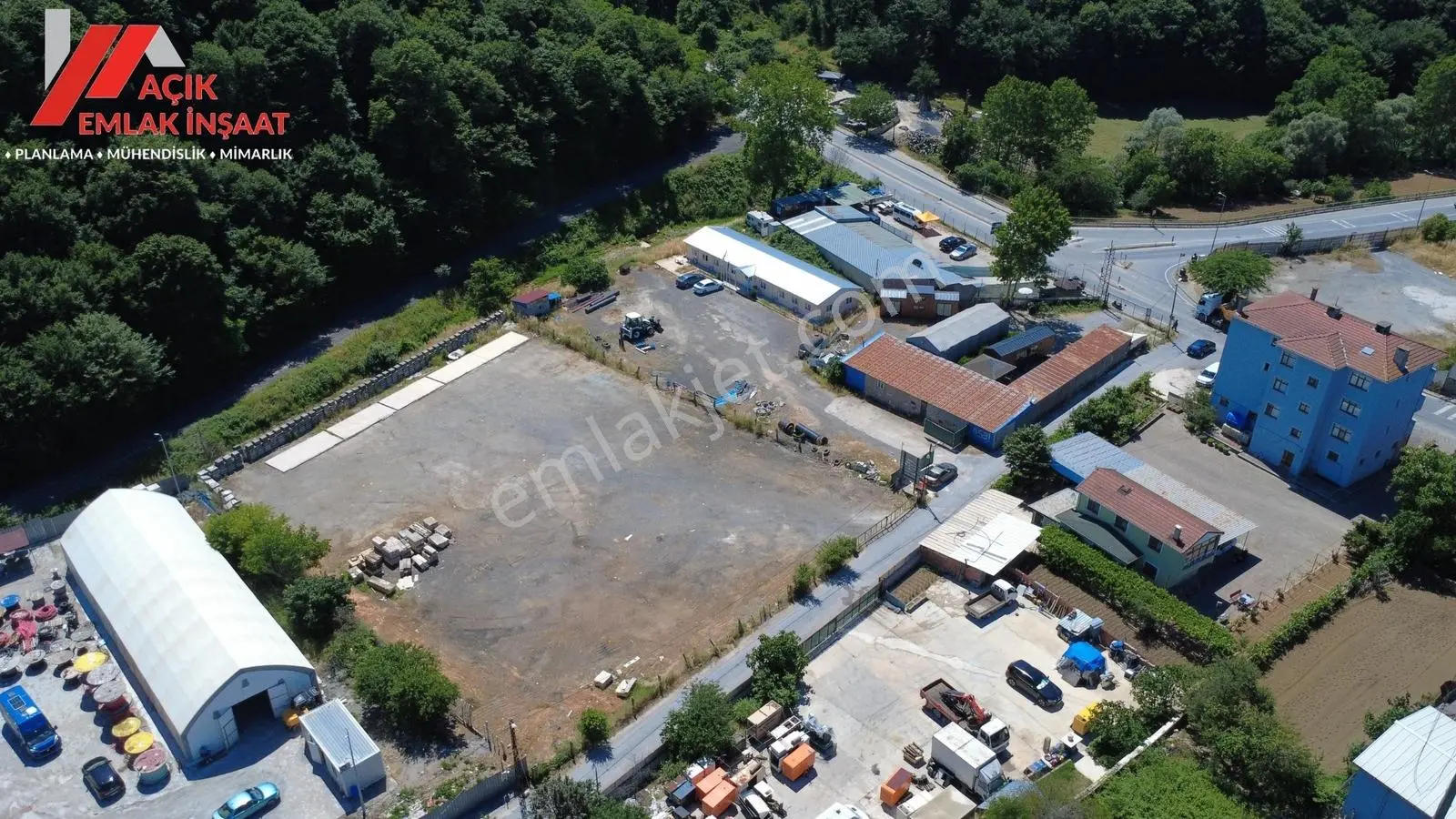 Şantiye Ve Depolama Kullanımına Uygun 250 M² Ofisli 5.500 M²arsa - Görsel 5