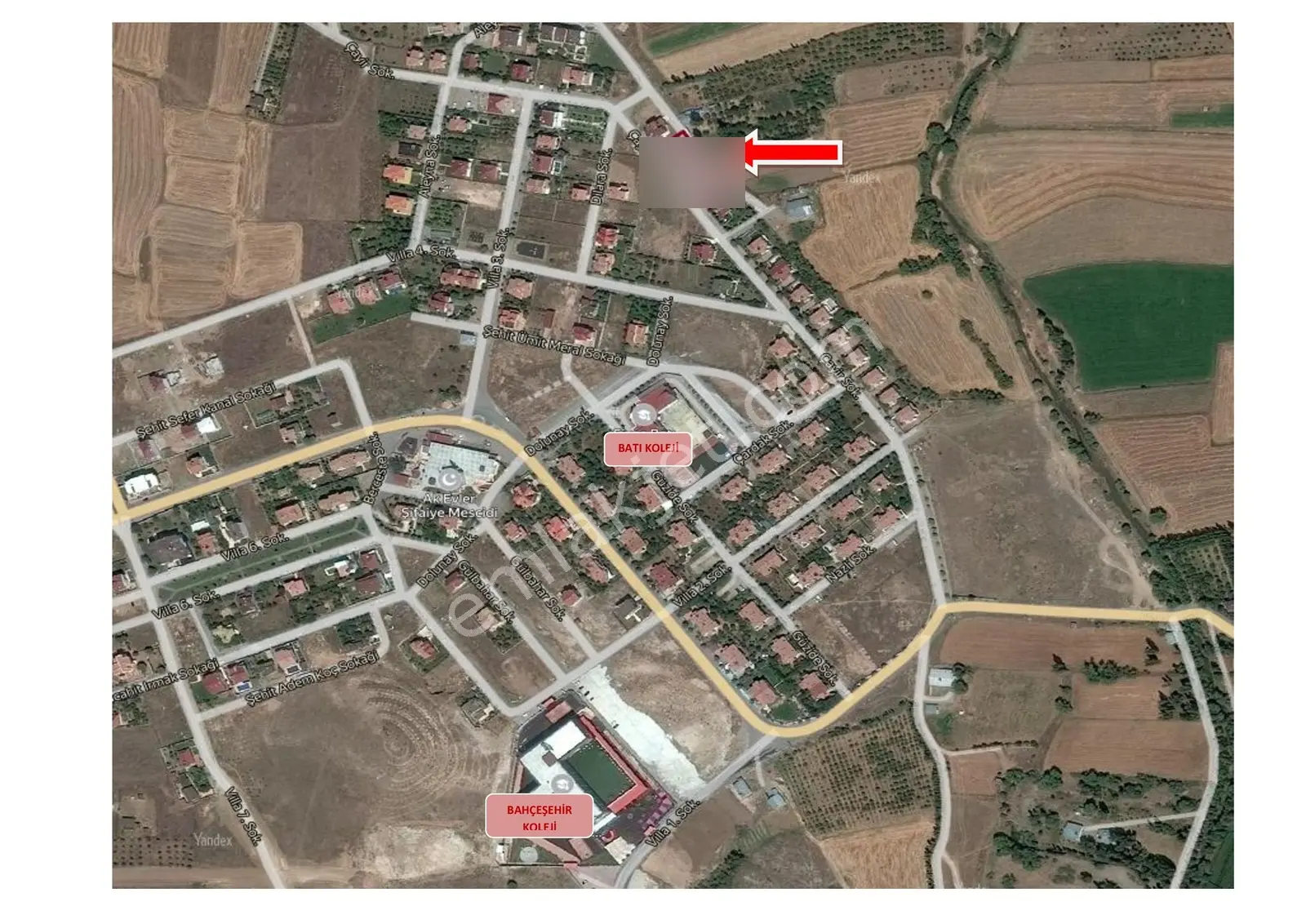 Turkuazdan Esenyurtta Villalar Kolej Yakını Satılık Arsa