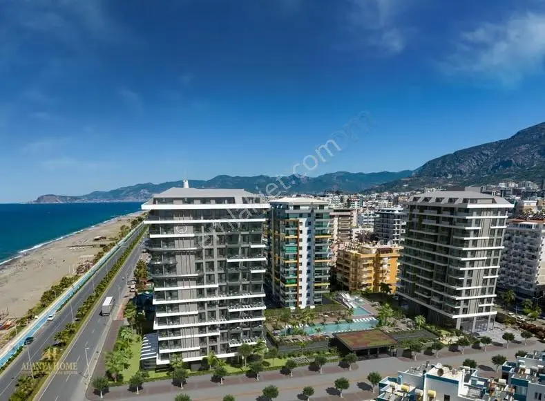 Mahmutlar Sonas Prıme'da Denize Sıfır Eşyalı Deniz Manzaralı 1+1 - Görsel 2