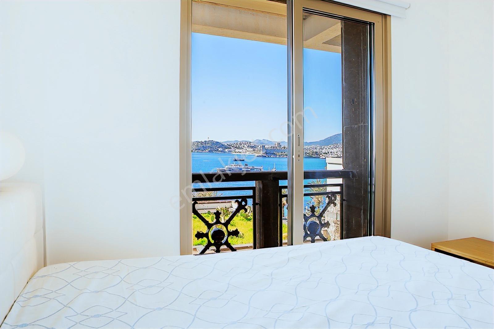 Muğla Bodrum Merkezde Kale Manzaralı 2 Odalı Kiralık Daire - Görsel 32