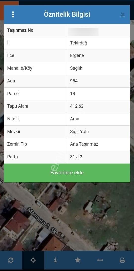 Ergene Sağlık Mahallesi 412m2 Spor Tesislerinin Yanı Arsa - Görsel 10