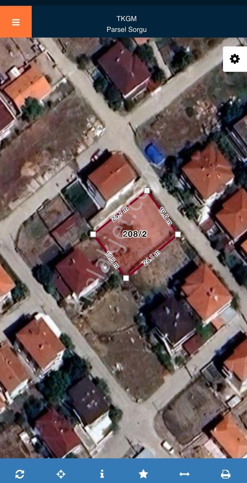 Ergene Ulaş 475m2 Çift Dairelik Arsa Belediyeye Yakın - Görsel 6