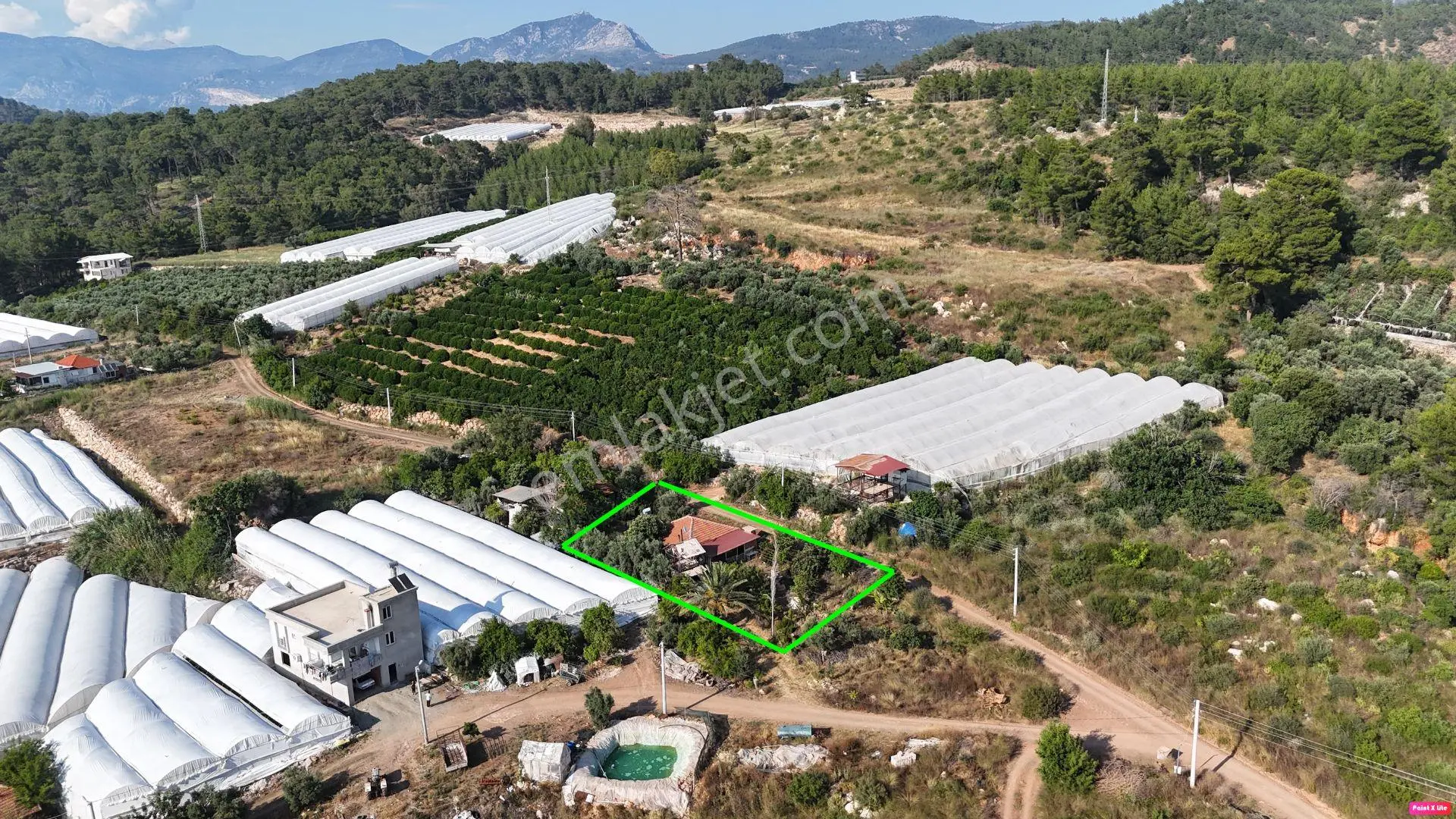 Antalya Beykonak Mahallesi'nde Manzaralı Müstakil Ev Ve Bahçesi - Görsel 2