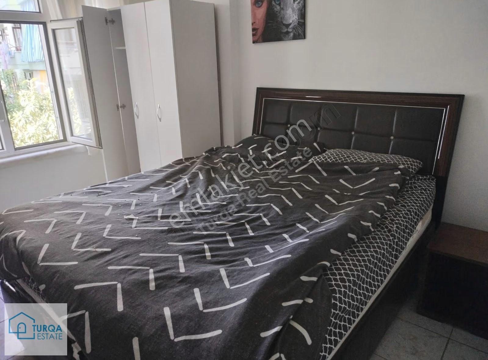 Alanya Kızlarpınarın'da 1+1 Havuzlu Eşyalı Kiralık Daire - Görsel 6