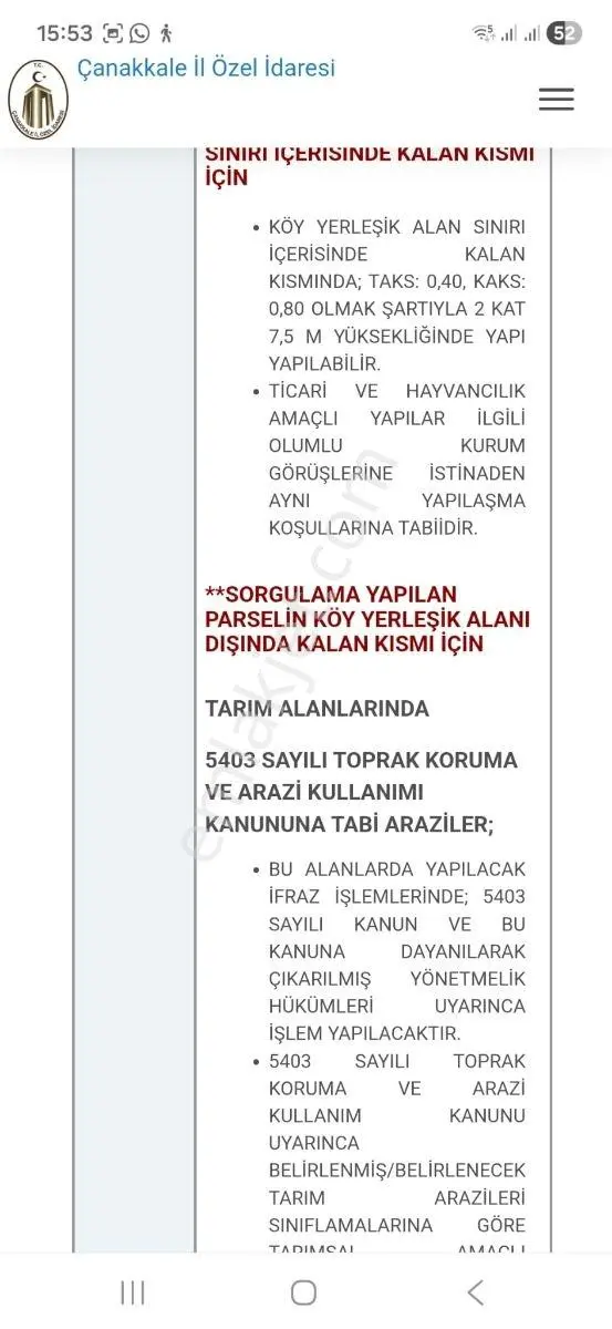 Çanakkale Lapseki Nusretiye Köyünde Orman Ve Göl Manzaralı Arsa - Görsel 3