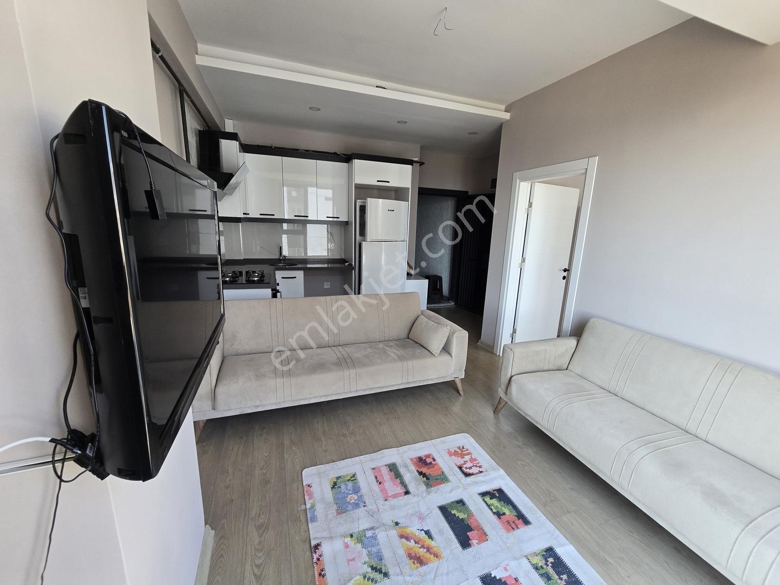 Atatürk Mahallesi Eşyalı Ara Kat Kiralık 1+1 Daire - Görsel 31