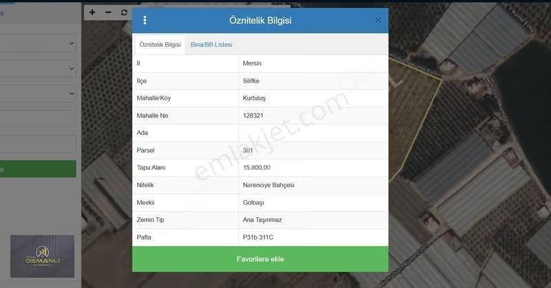 Silifke Kurtuluş 2 Katlı Müstakil Ev Ve 15800m2 Avukado Bahçesi - Görsel 2